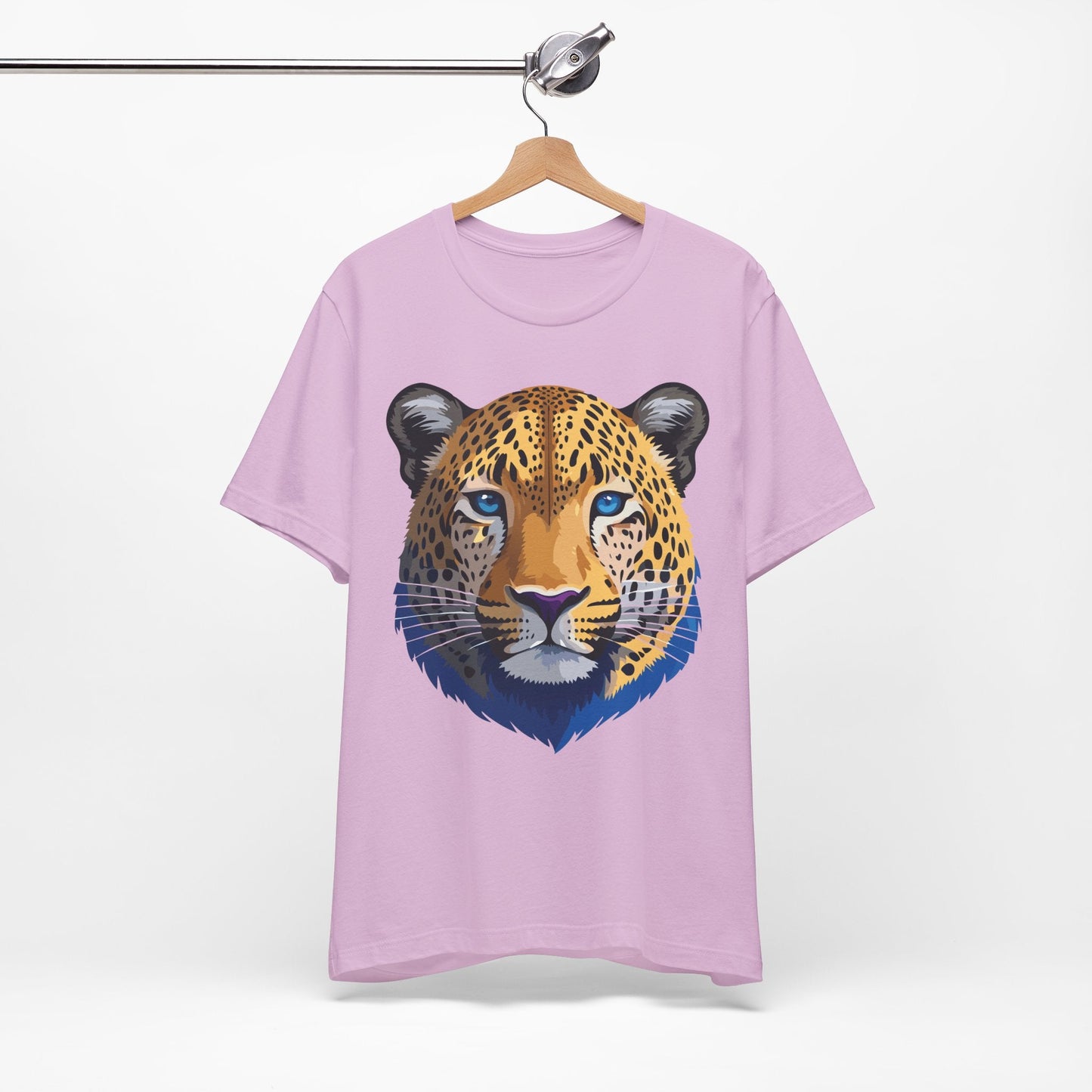 Unisex Animal Graphic Tee Shirt With Wildlife Art Design For Everyday Comfort Short Sleeve