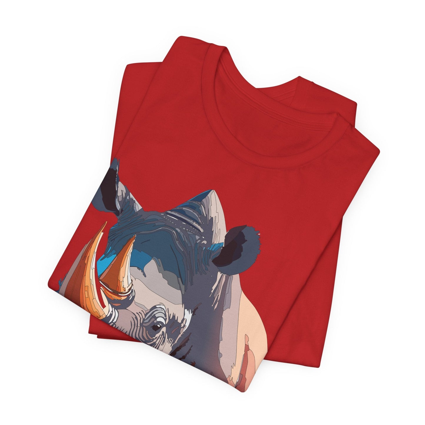 Unisex Animal Shirt Tee With Art Design Wild Animals Gildan Softstyle 64000 Graphic Tee