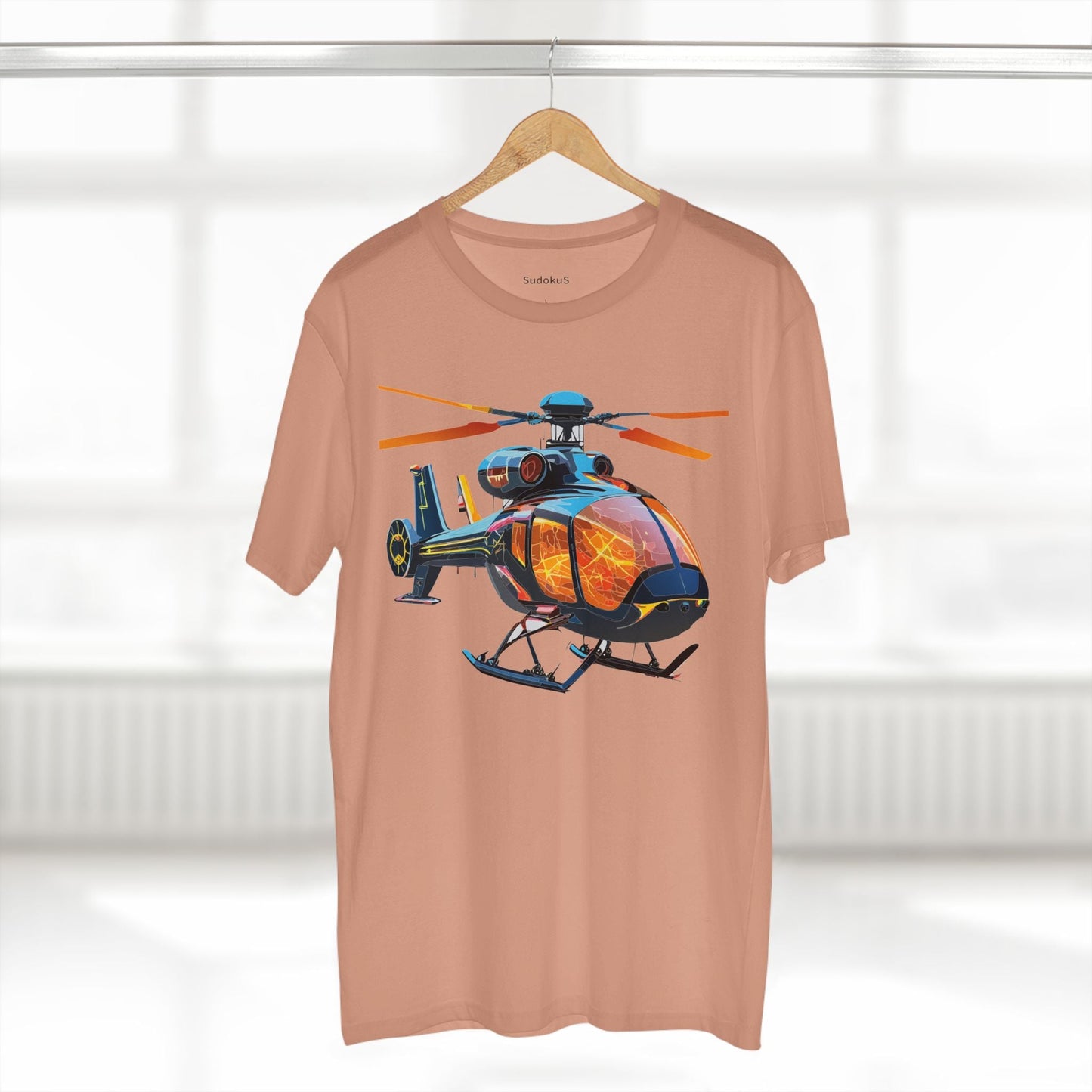 Chopper Graphic Unisex 100 Cotton Staple Tee 5