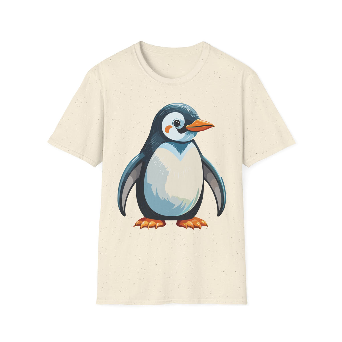 Cute Cartoon Penguin T-Shirt | Playful Penguin Illustration