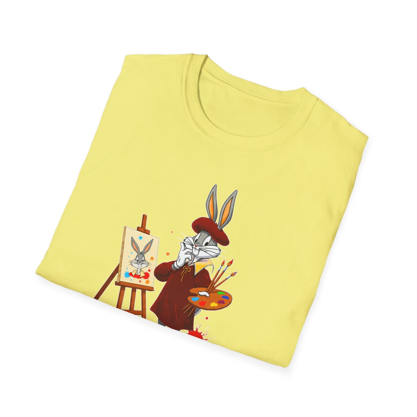 Bugs Bunny Shirt Unisex Cartoon T Shirt Softstyle 64000 Graphic Tee By Gildan Brand