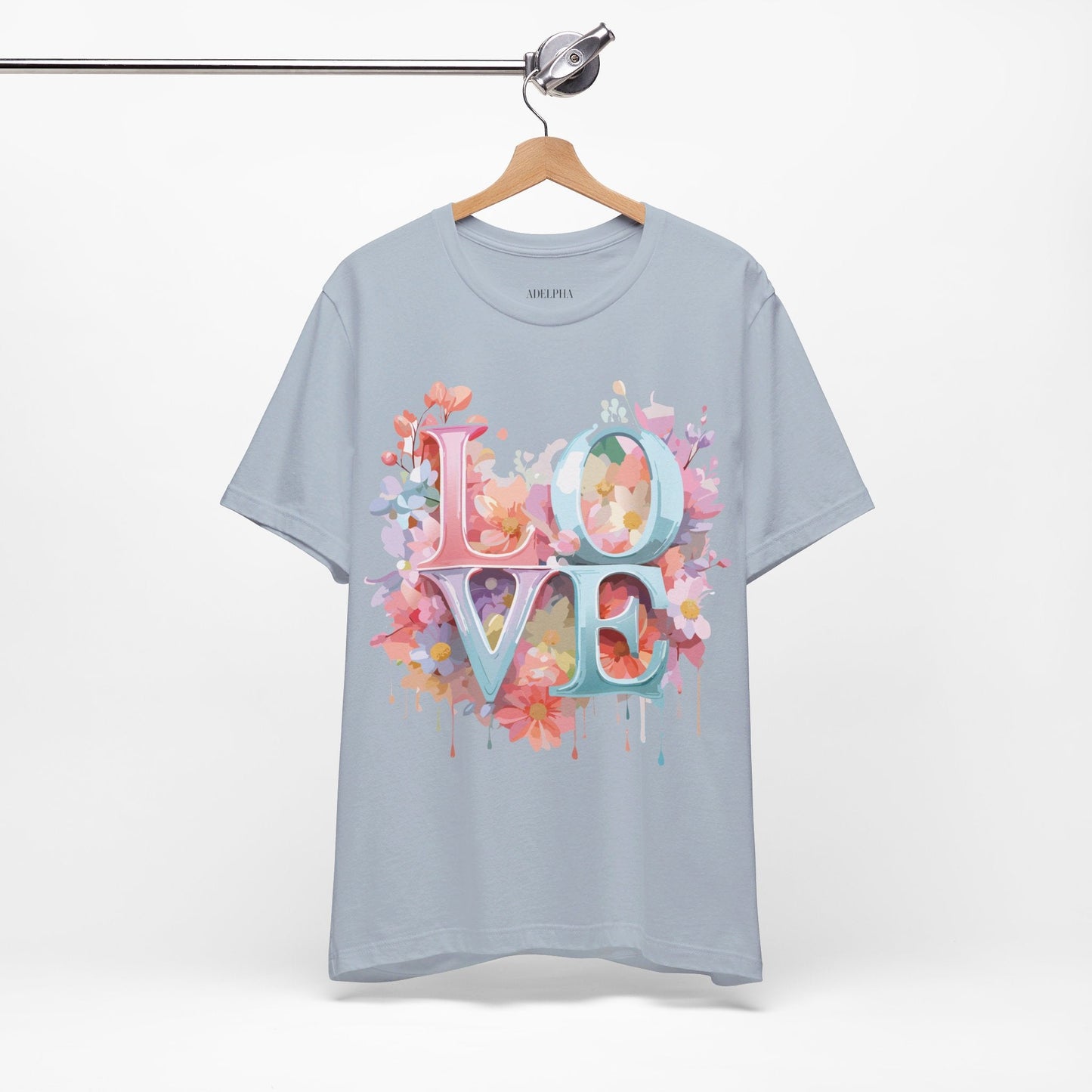 Valentine Graphic Tee Unisex Jersey Short Sleeve Art Design By Adelpha Premium Vintage