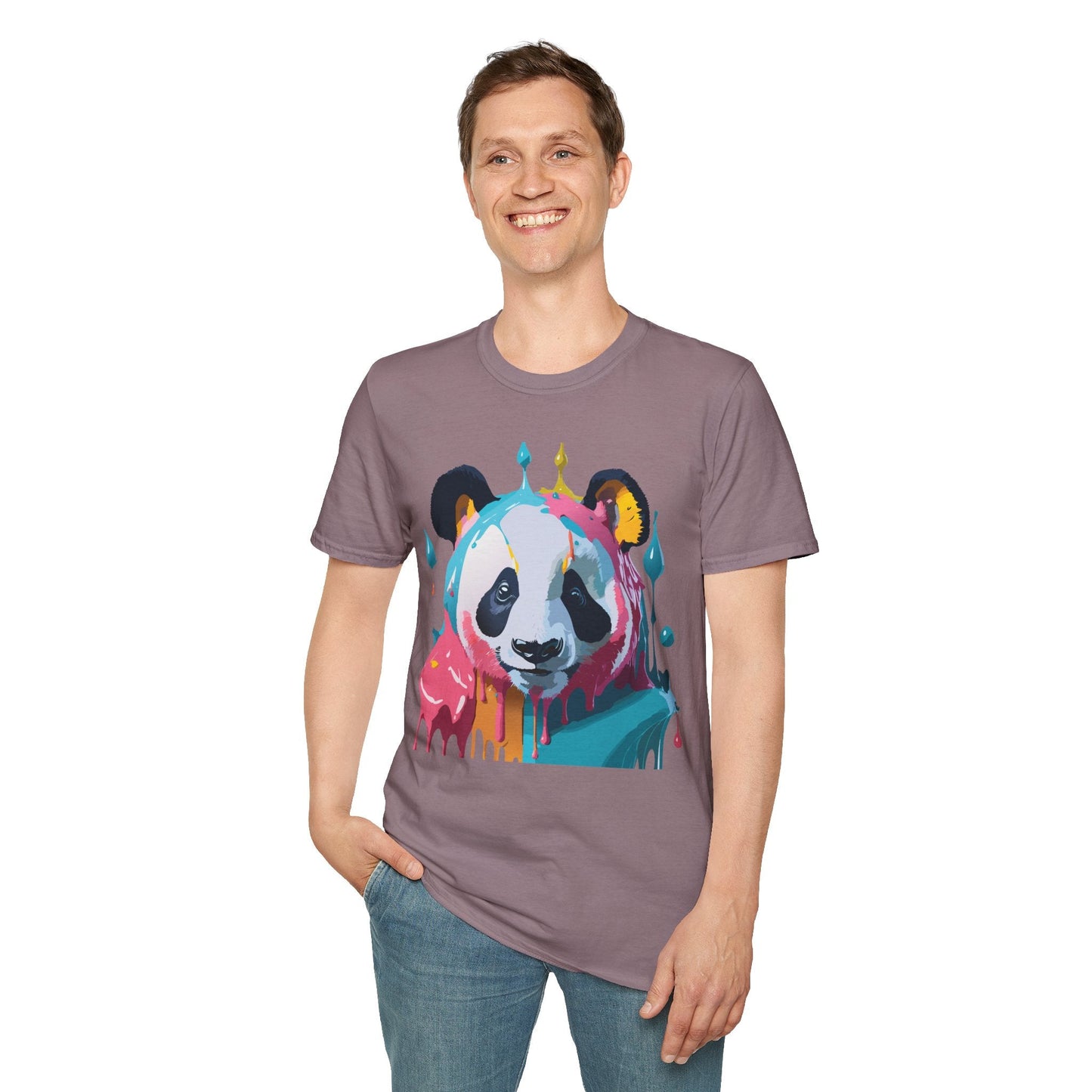Panda Shirt Unisex T Shirt Panda Lover Gift Gildan Softstyle Tee 100 Percent Cotton