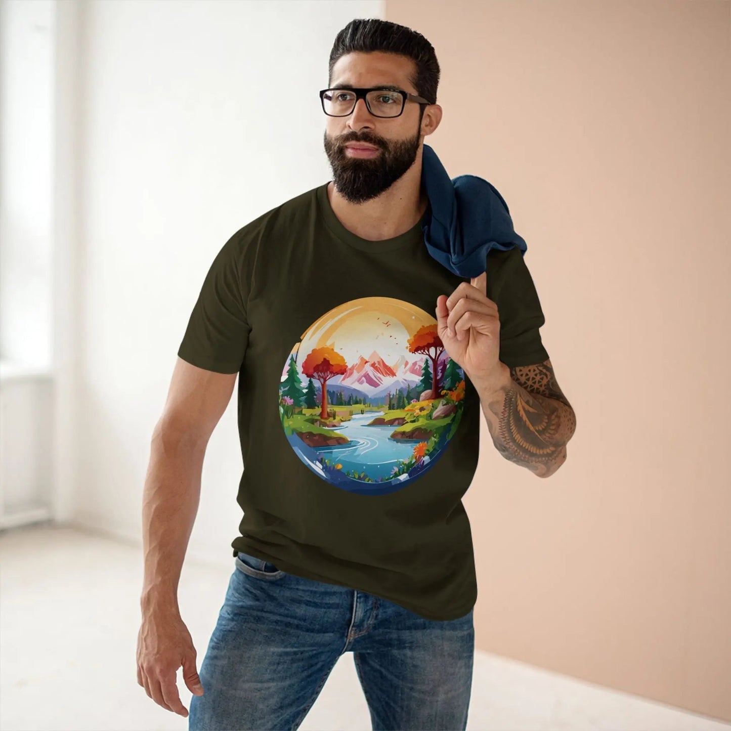 Fantasy Graphic Unisex 100 Cotton Staple Tee 18