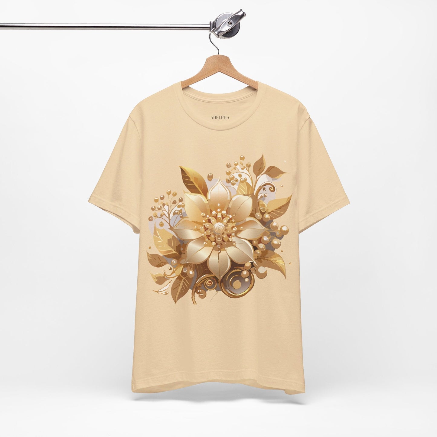 Adelpha Vintage Inspired Graphic Tee Unisex Jersey Short Sleeve Art Design Shirt
