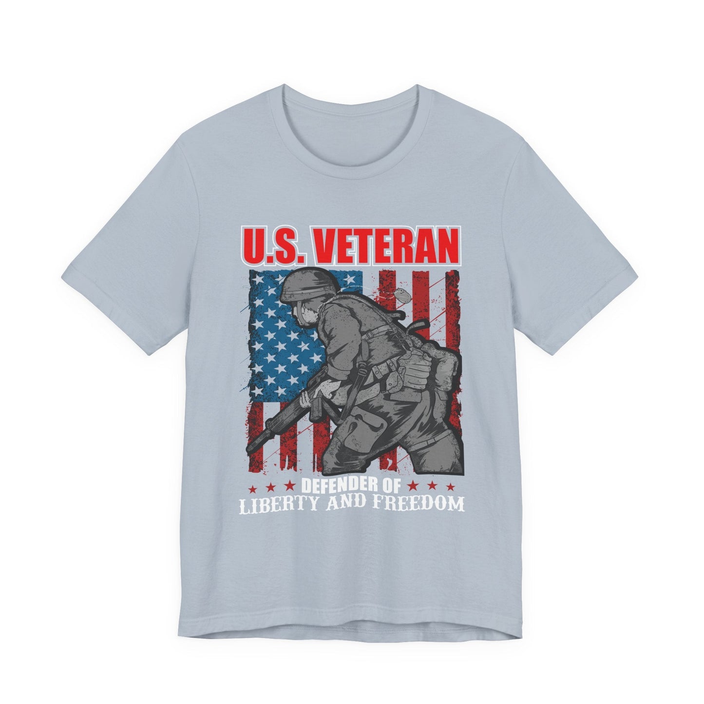 Army Veteran Patriotic Graphic Design Unisex Cotton T-Shirt v31