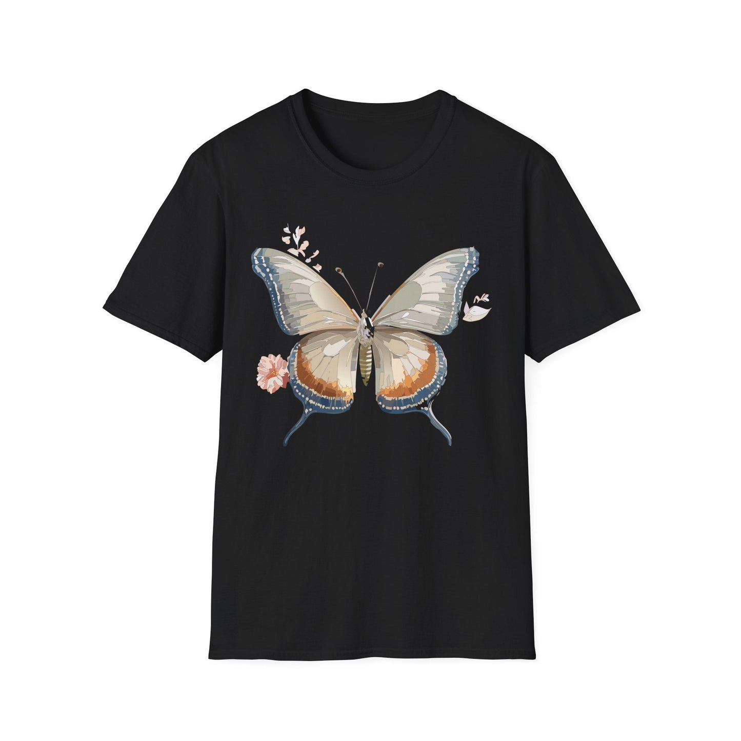 Butterfly Shirt Unisex Softstyle T Shirt Gildan 64000 Monarch Butterfly Tee Everyday Comfort
