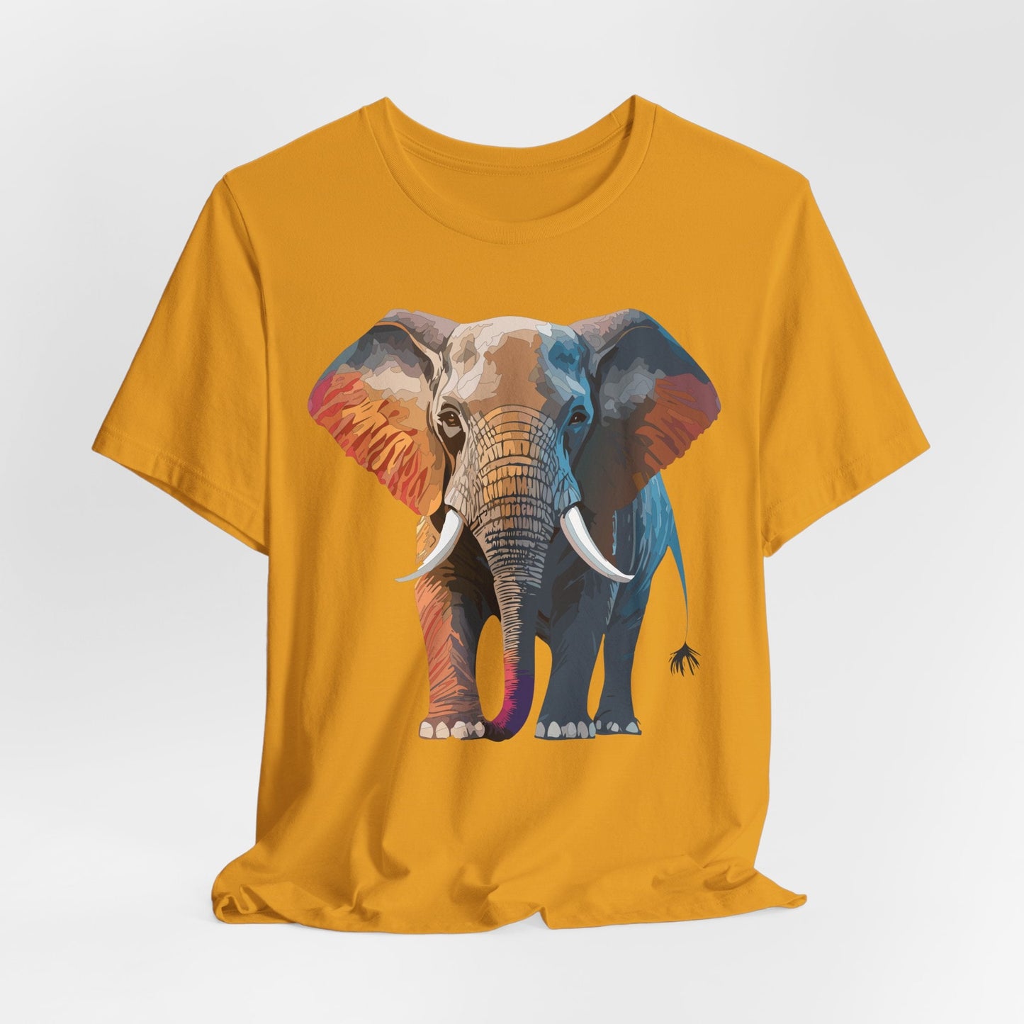 Unisex Animal Shirt With Animals Art Design Graphic Tee Short Sleeve Wild Animals