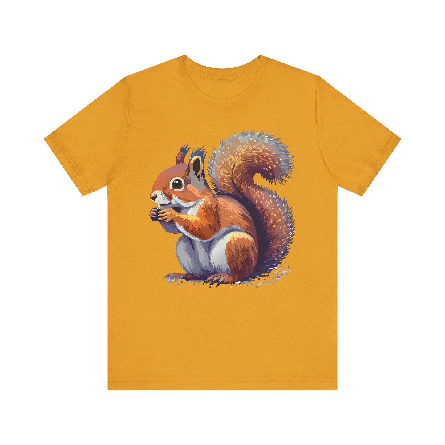 Unisex Animal Print Tee Shirt With Wild Animals Artwork Gildan Softstyle 64000 Cotton