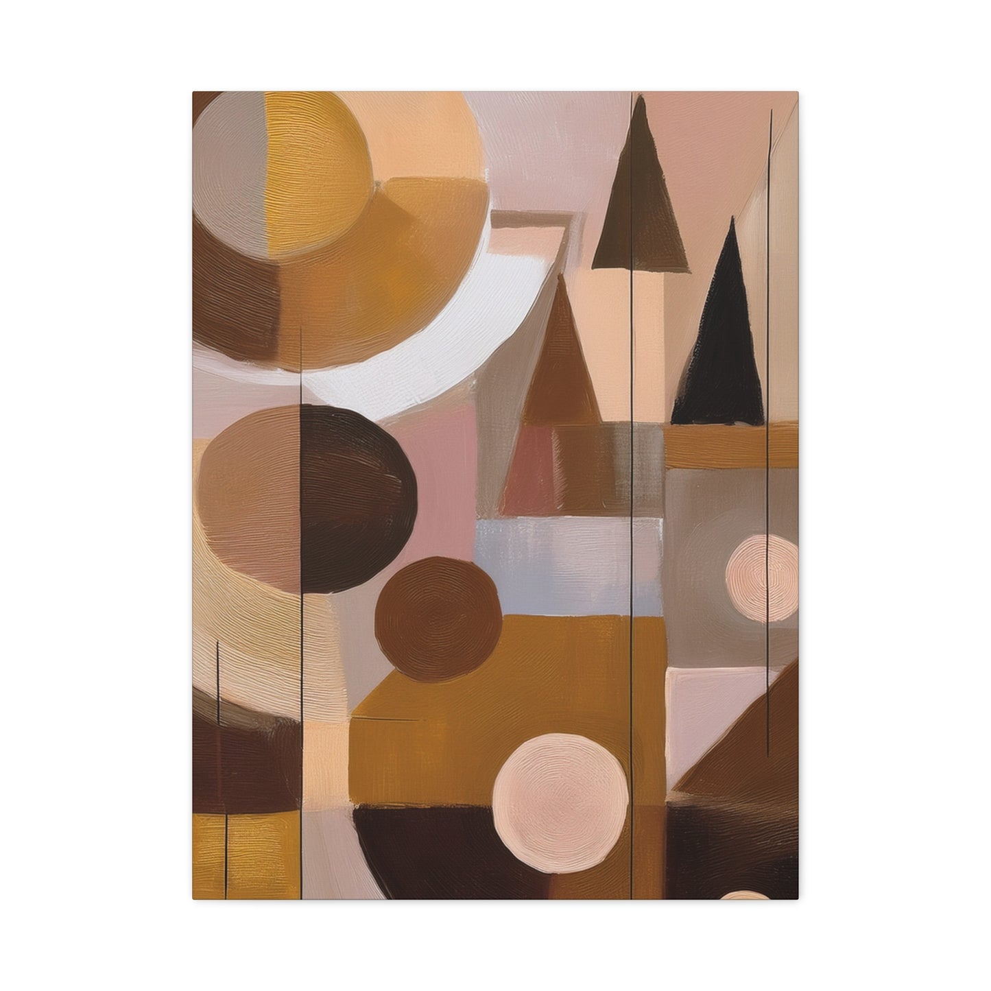 Abstract Geometric Painting Print Canvas 20x24,20x30,24x30 24x32,24x36,30x40 32x48,36x48,40x60 Pine-Wood Inner Frame ABS-51