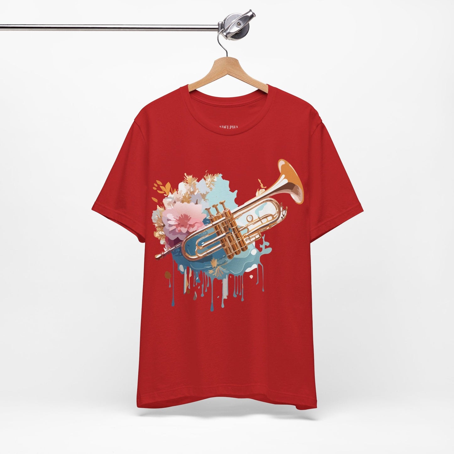 Unisex Graphic T Shirt Adelpha Music Tee Vintage Inspired Art Design Short Sleeve