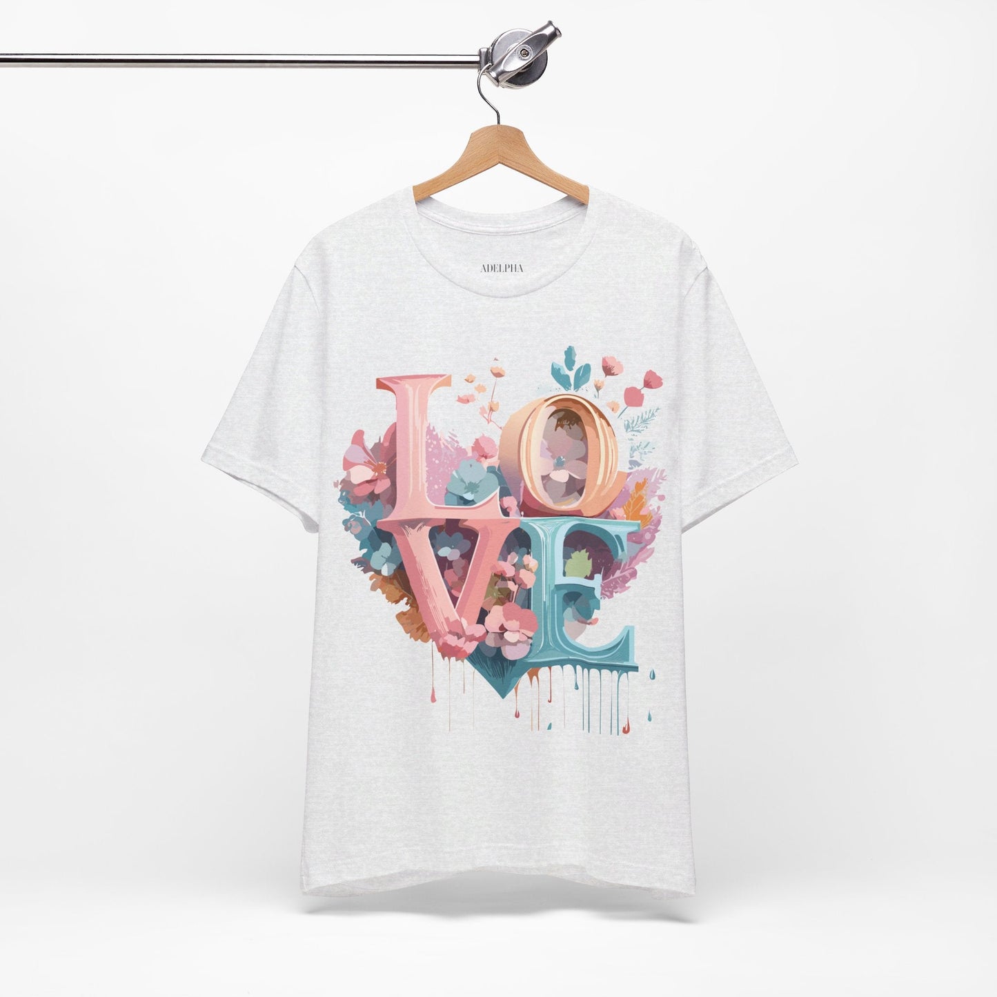 Valentine Graphic Tee From Adelpha Unisex Jersey Short Sleeve Vintage Inspired Art Design