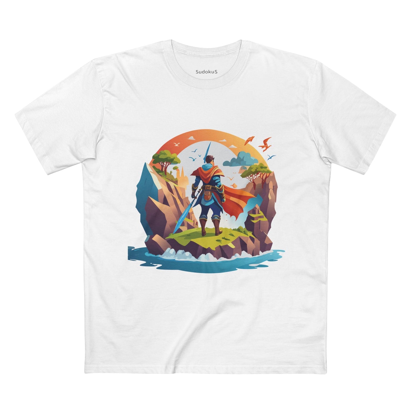 Adventures Graphic Unisex 100 Cotton Staple Tee 11