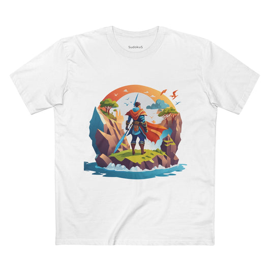 Adventures Graphic Unisex 100 Cotton Staple Tee 11