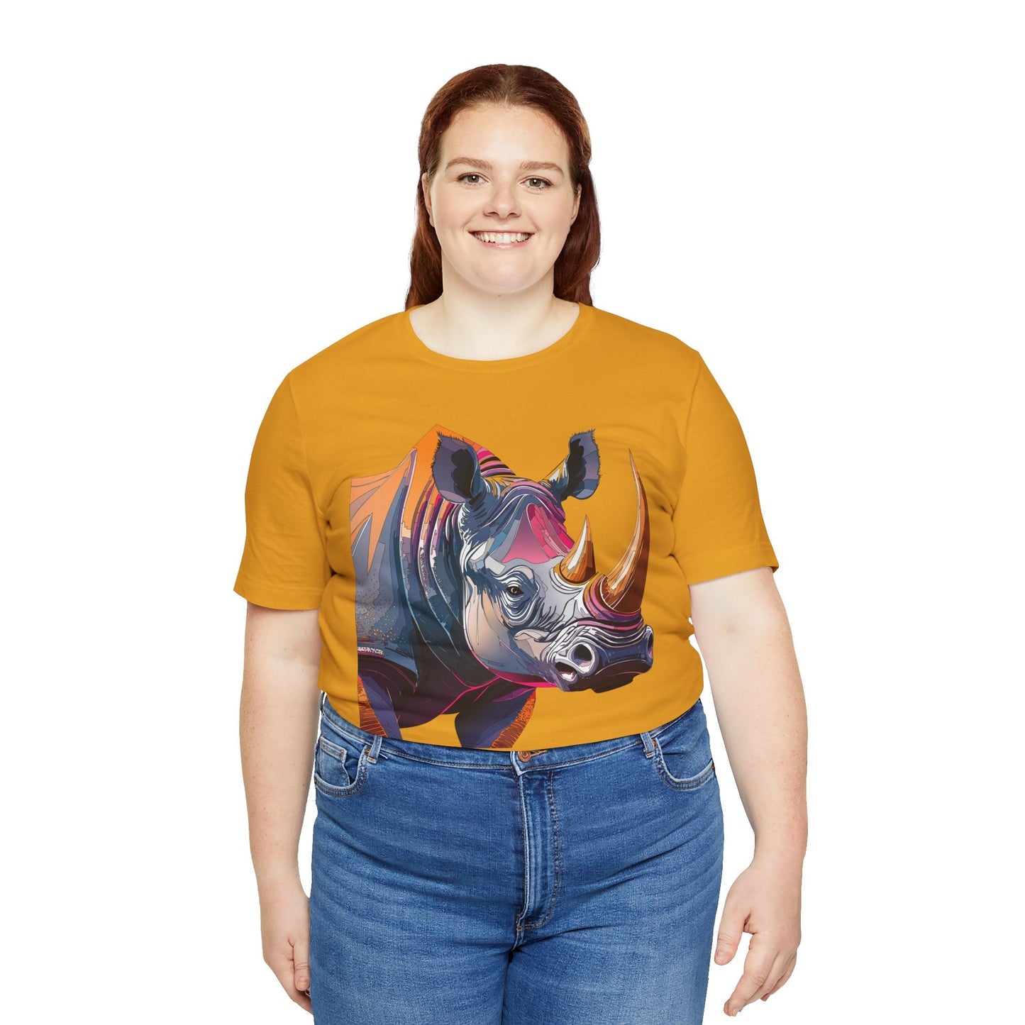 Unisex Animal Print Tee Shirt Featuring Wild Animals Art Design For Everyday Wear