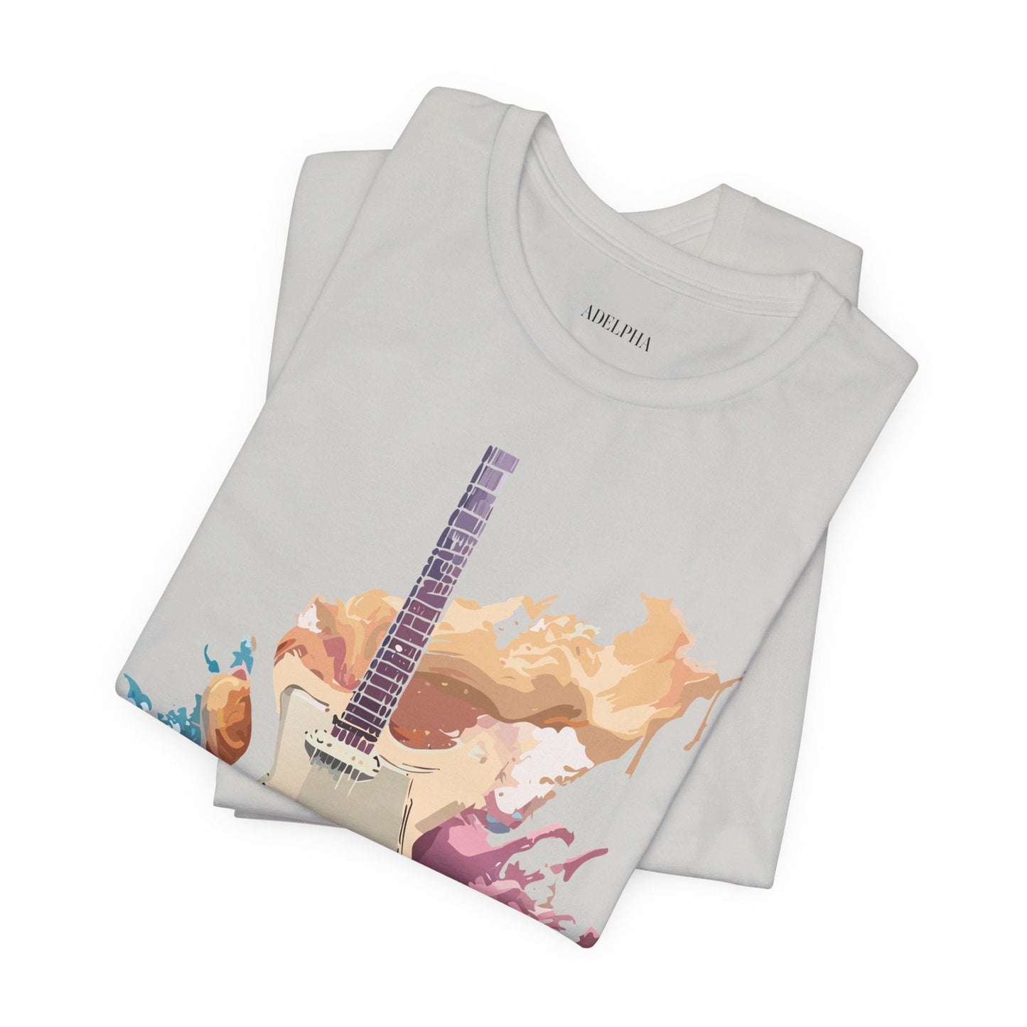 Adelpha Graphic Music T Shirt Unisex Vintage Inspired Art Tee With Original Artwork