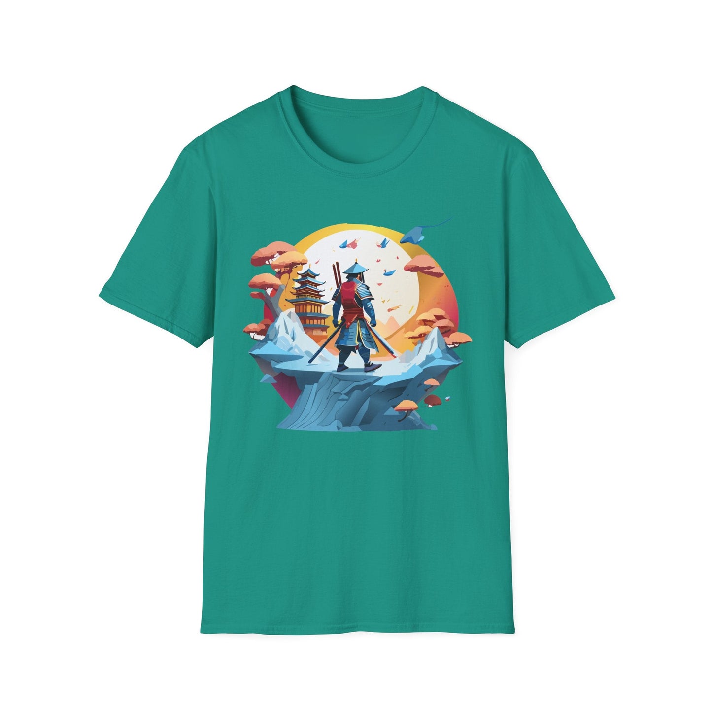 Samurai Shirt Unisex T Shirt Softstyle 64000 Gildan Tee For Everyday Comfort Durable Breathable