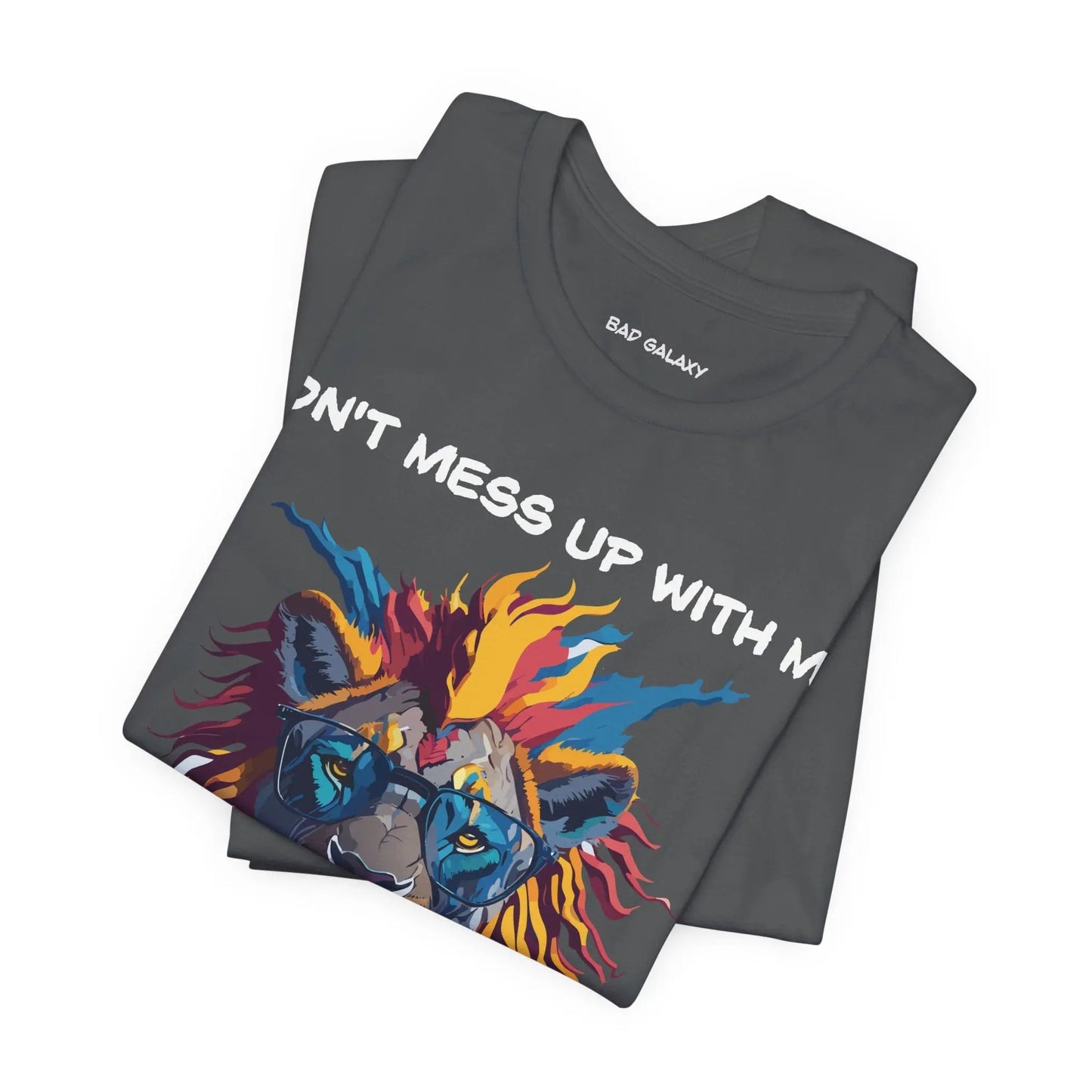 Animal T Shirt From Bad Galaxy Made To Order 100 Percent Cotton Eco Friendly Ink Free Shipping