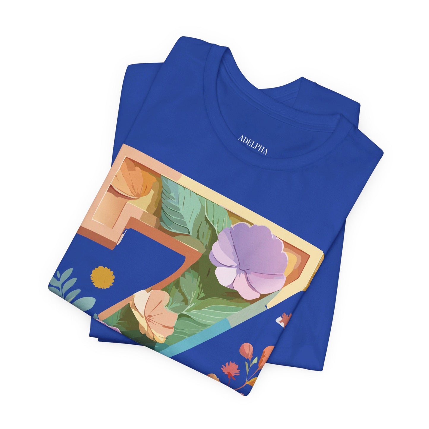 Letter Z Unisex Graphic Tee Vintage Inspired Artwork Jersey Short Sleeve