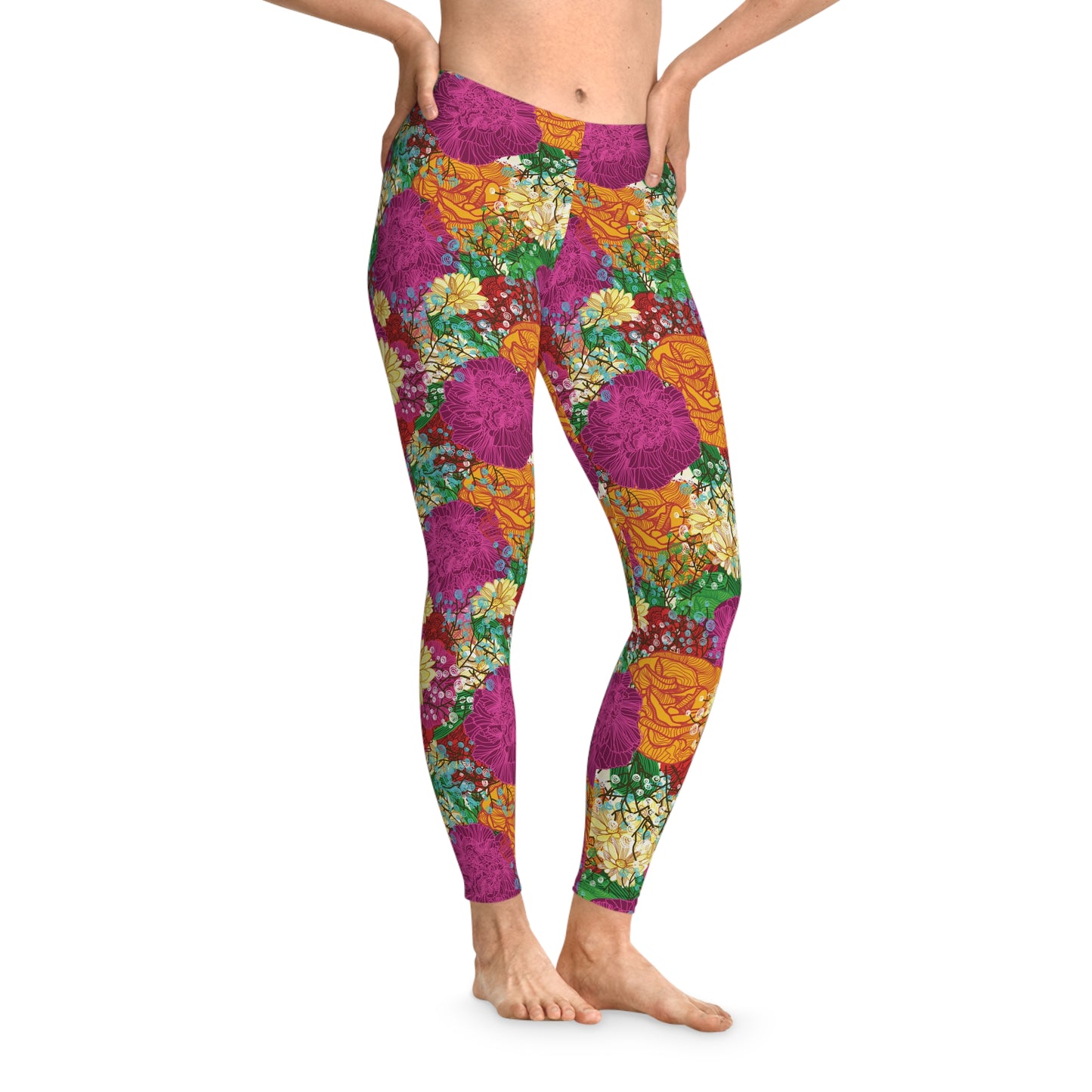 Leggings with Floral print