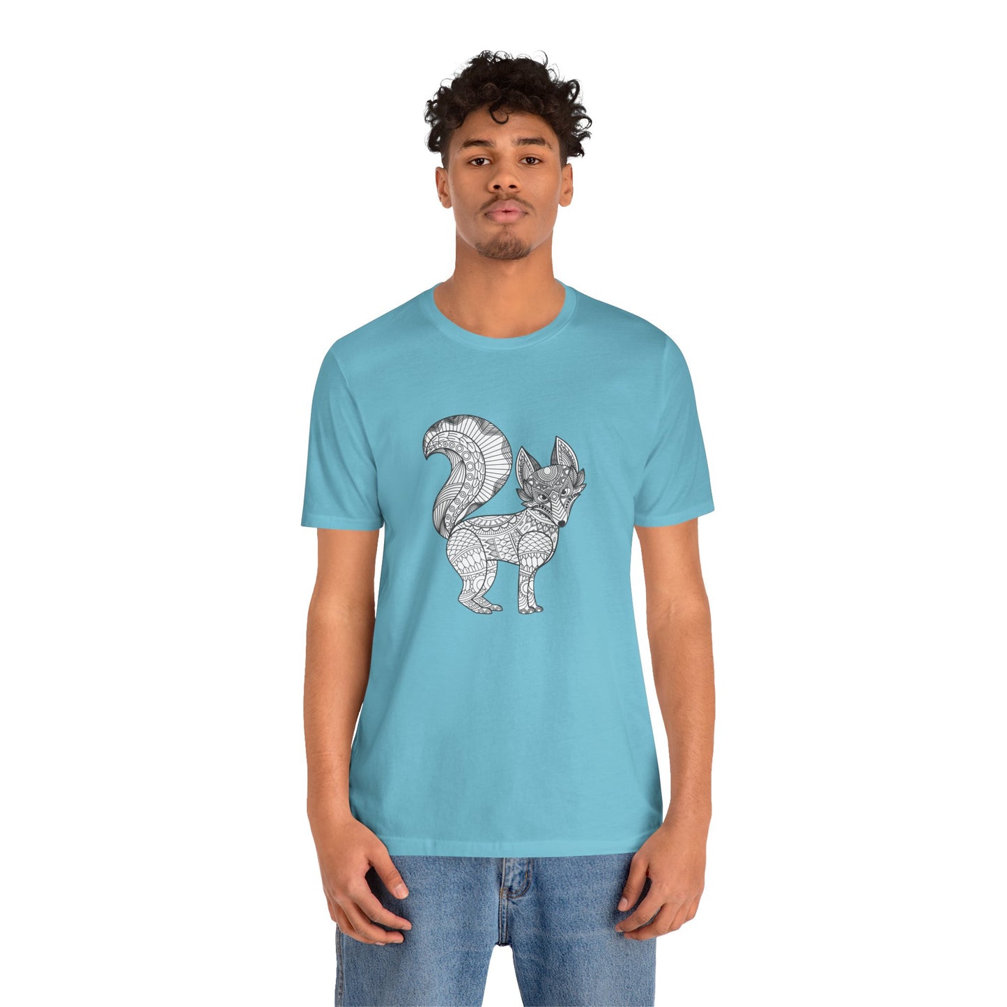 Camiseta unisex con estampado de animales 