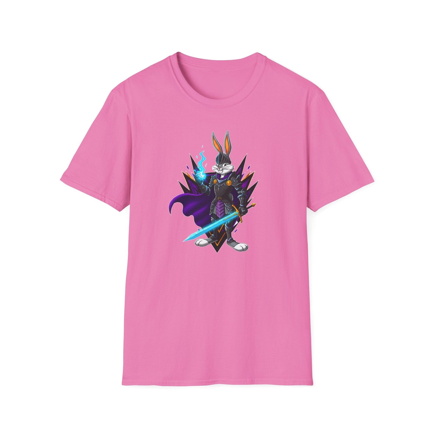 Bugs Bunny Shirt Unisex Gildan Softstyle Tee 100 Percent Cotton Cartoon Graphic Design