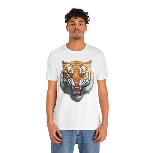 Tiger Shirt, Animal Shirt, T-Shirt with Tiger, Art Design Tee, Wild Animals Tees, Safari T-Shirt, Graphic Design Tee 15