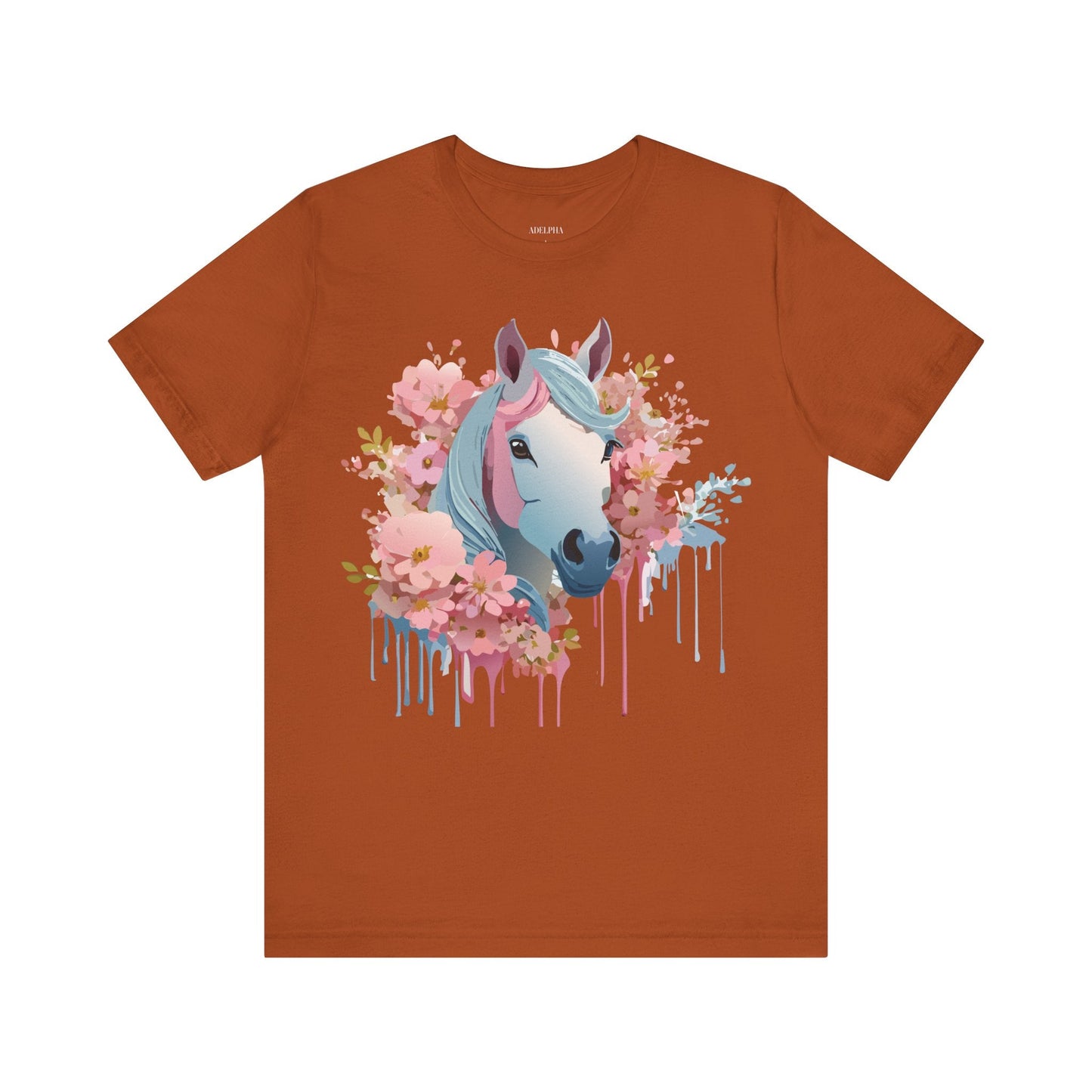 Horse Graphic Unisex 100 Cotton Vintage Animal Art T-Shirt 14