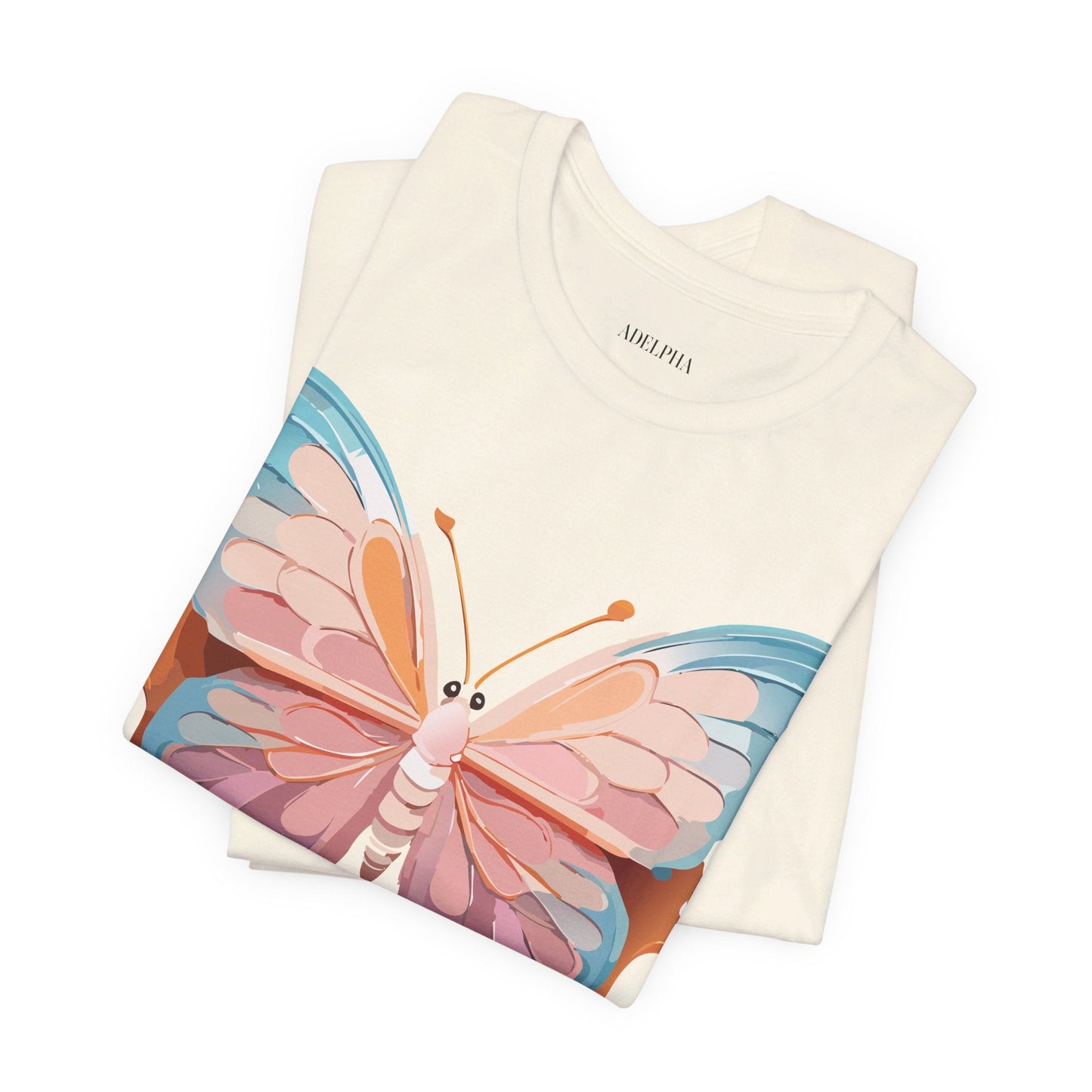 Adelpha Vintage Inspired Graphic Tee Unisex Short Sleeve Shirt