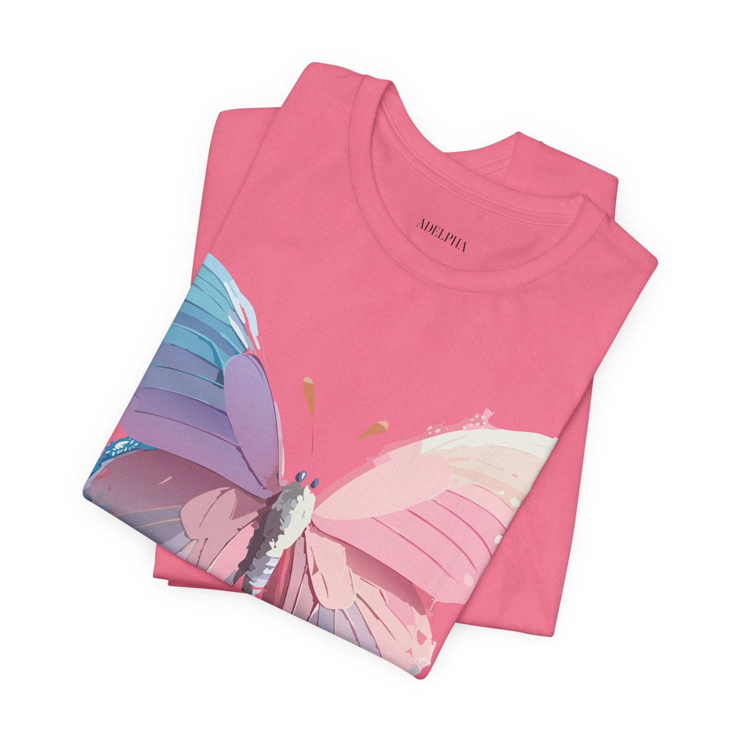 Butterfly Graphic Tee Unisex Vintage Inspired Art Design Adelpha
