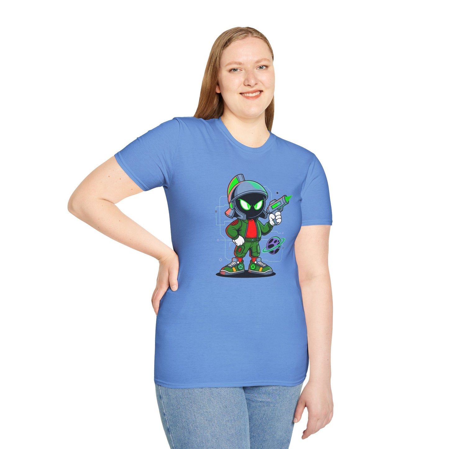 Unisex Cartoon T Shirt With Animation Design Funny Animals Tee Shirt For All Ages