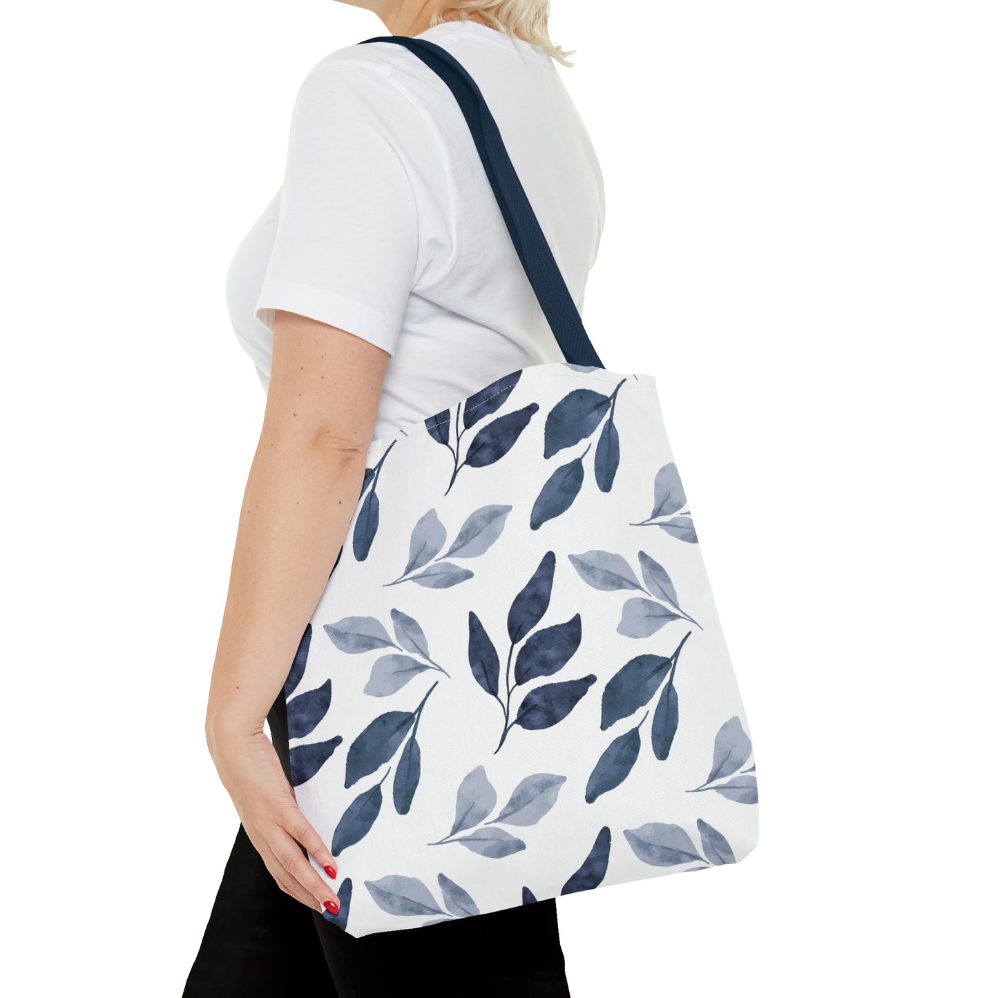 Canvas Bag with Floral Prints