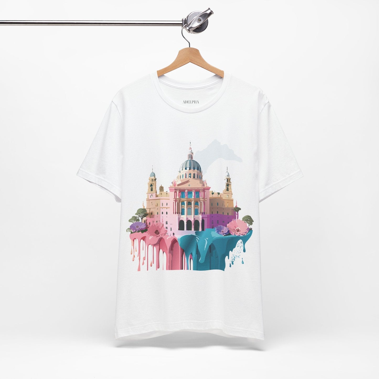 Madrid Tourist Shirt Graphic Tee Unisex Vintage Inspired Adelpha Art Design Tee Collection