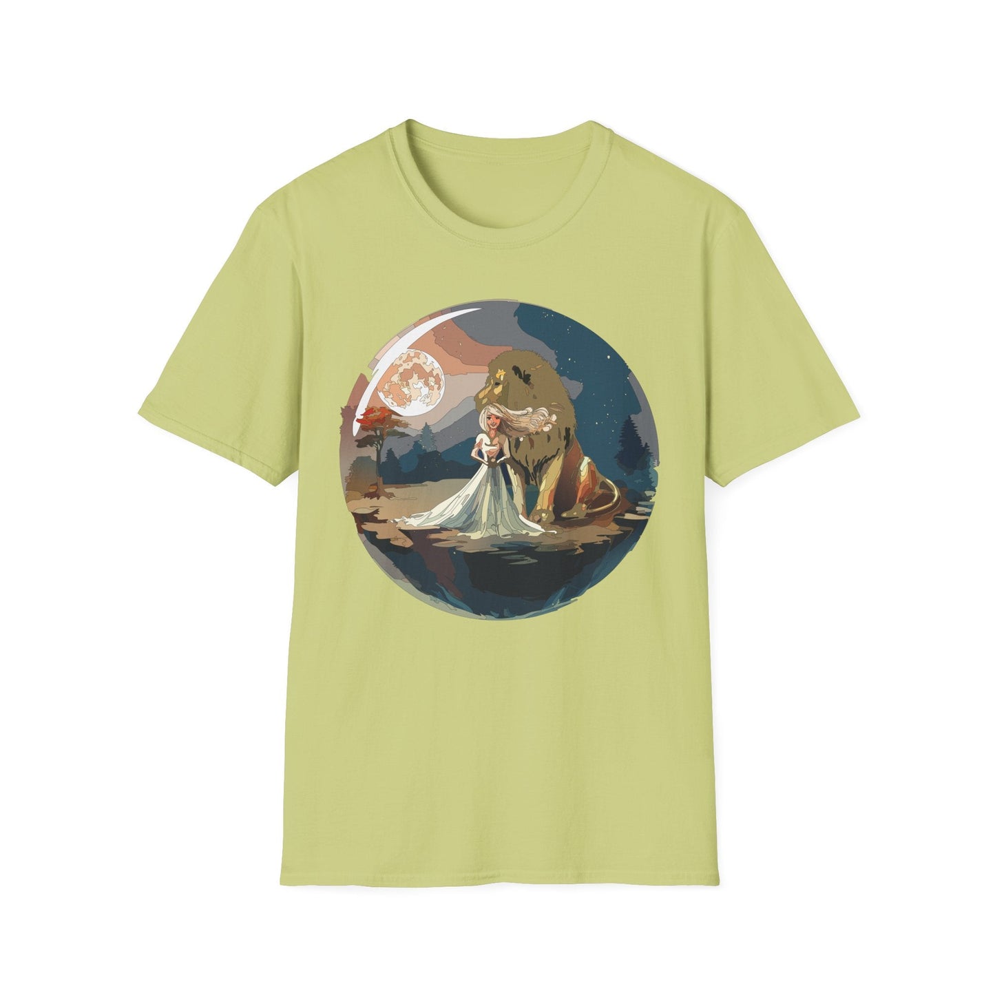 Womens Graphic T Shirt Art Design Unisex Softstyle 64000 Gildan Short Sleeve Tee