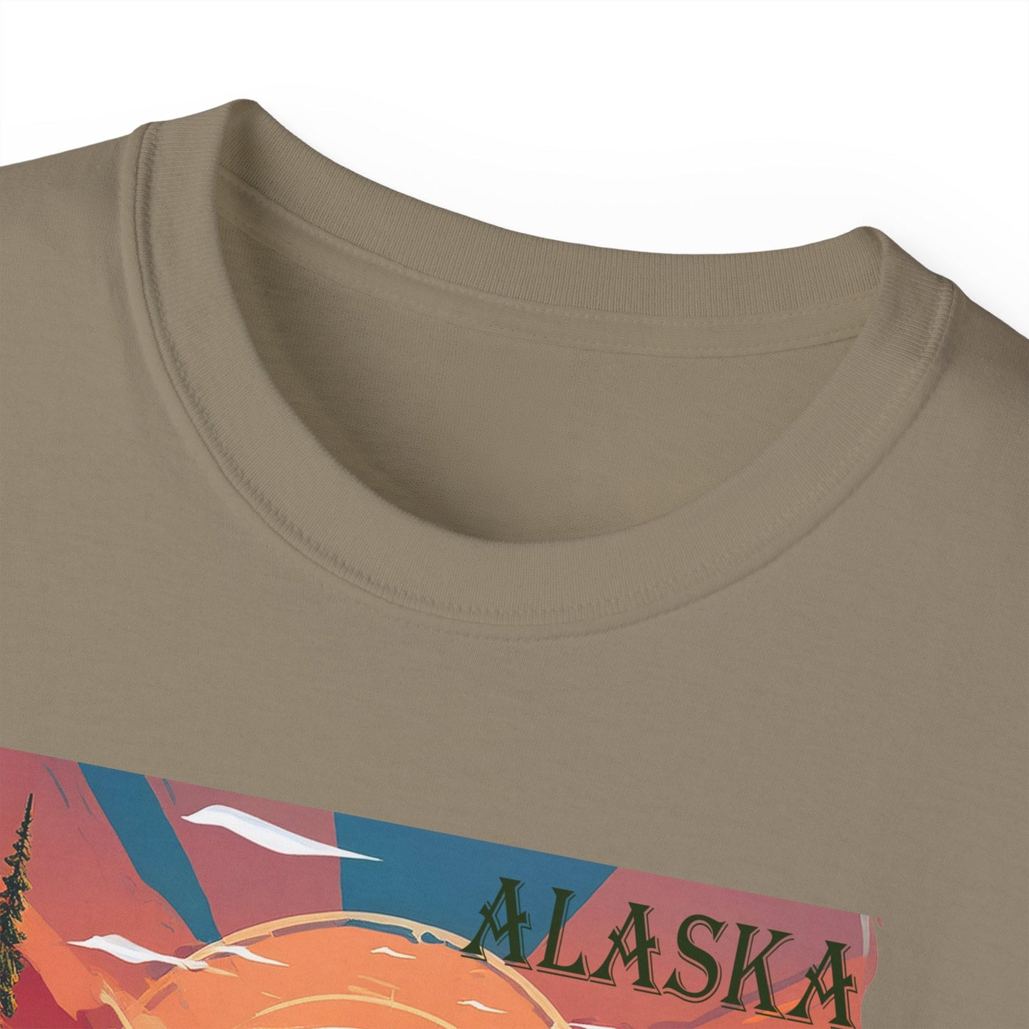 Alaska Graphic Unisex Cotton T‑Shirt 4