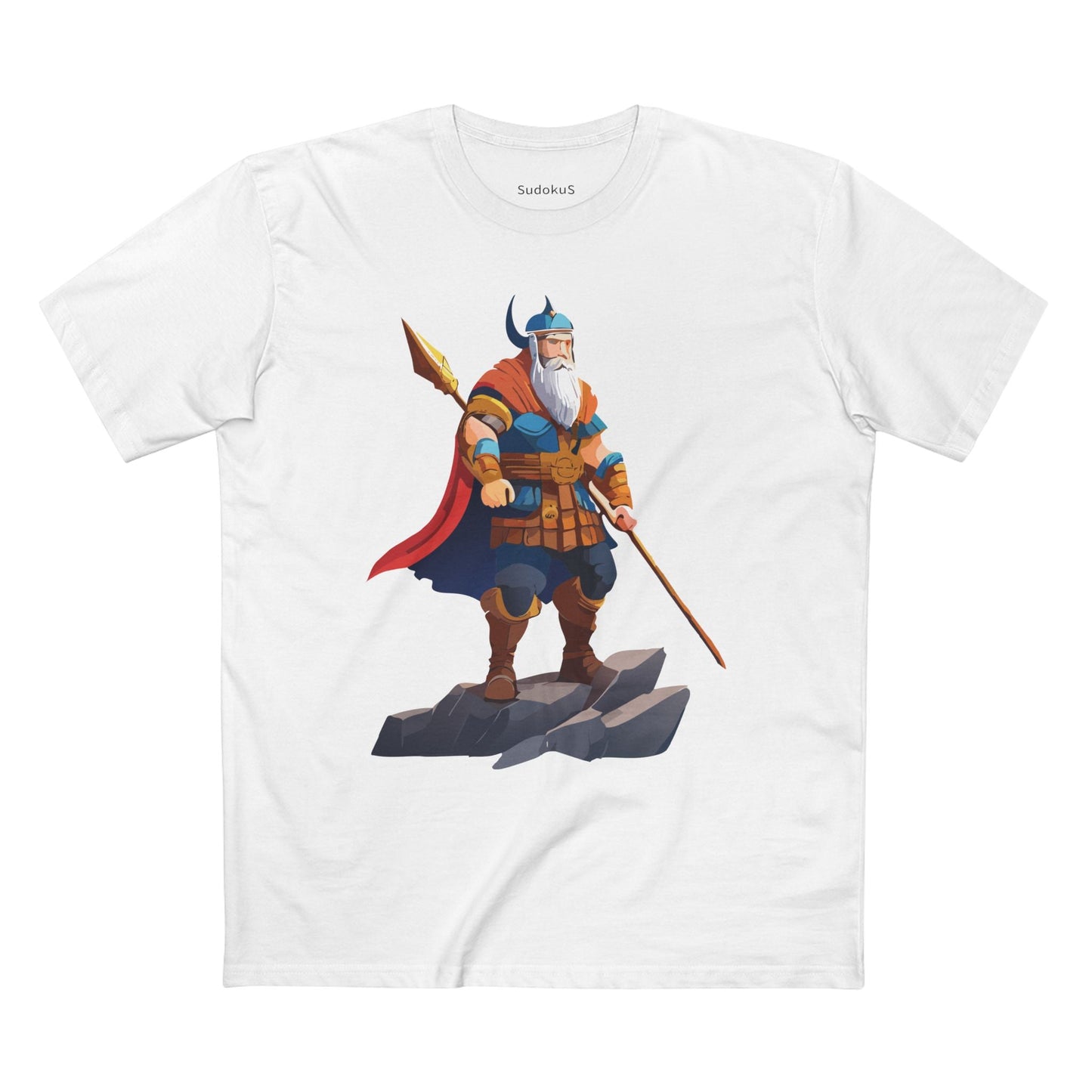 Viking Graphic Unisex 100 Cotton Staple Tee 3