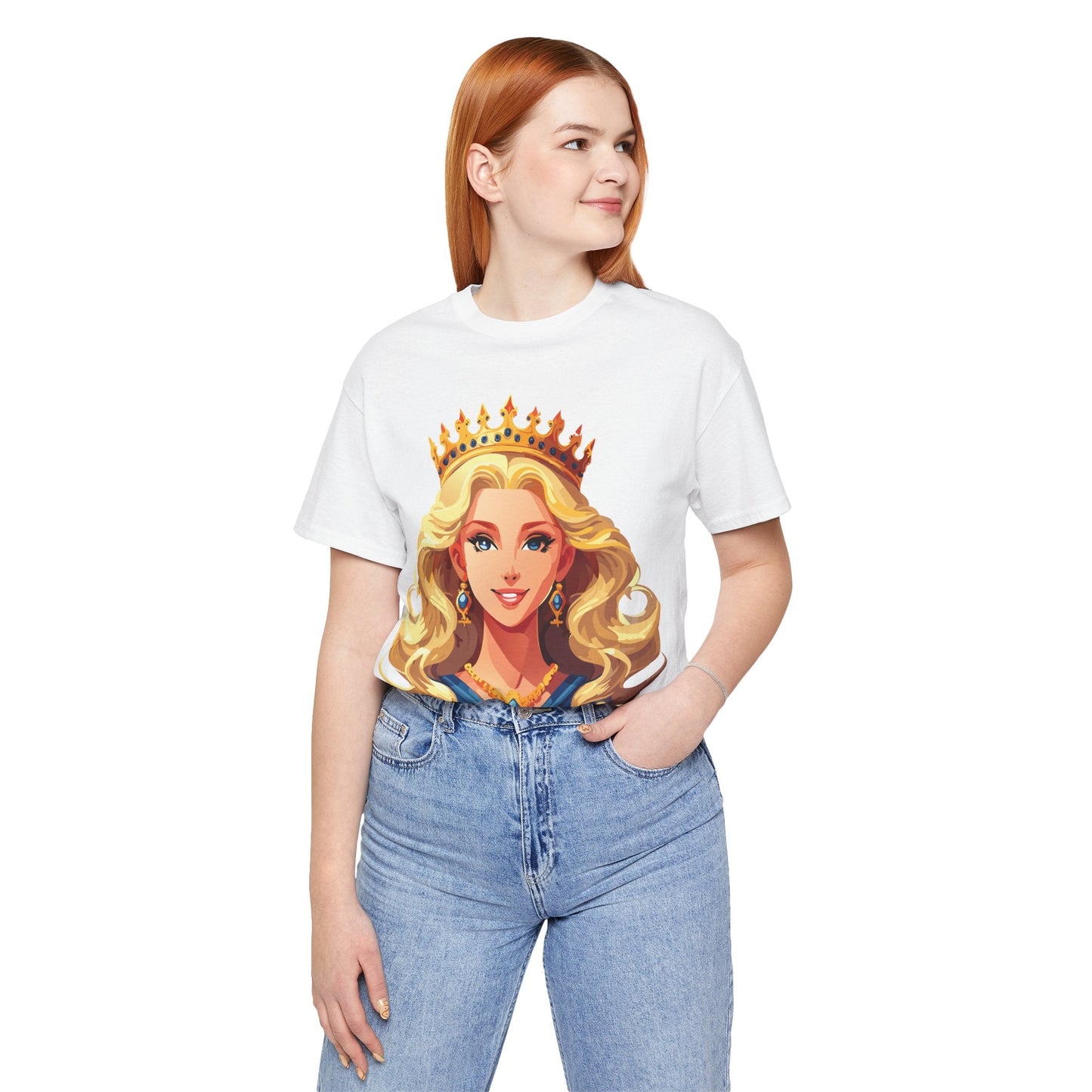 Goddess Shirt Graphic Tee Unisex Cotton Short Sleeve With Original Retro2Nova Art