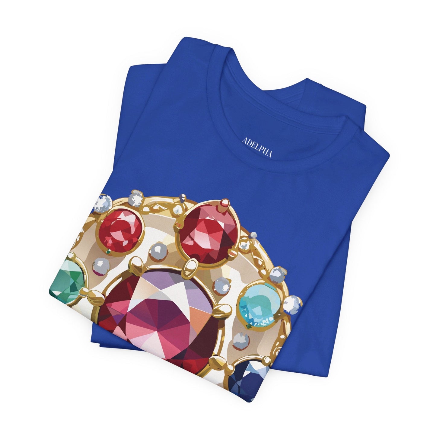 Adelpha Graphic T Shirt Unisex Vintage Artwork Tee Jewelry Design Short Sleeve Art Print