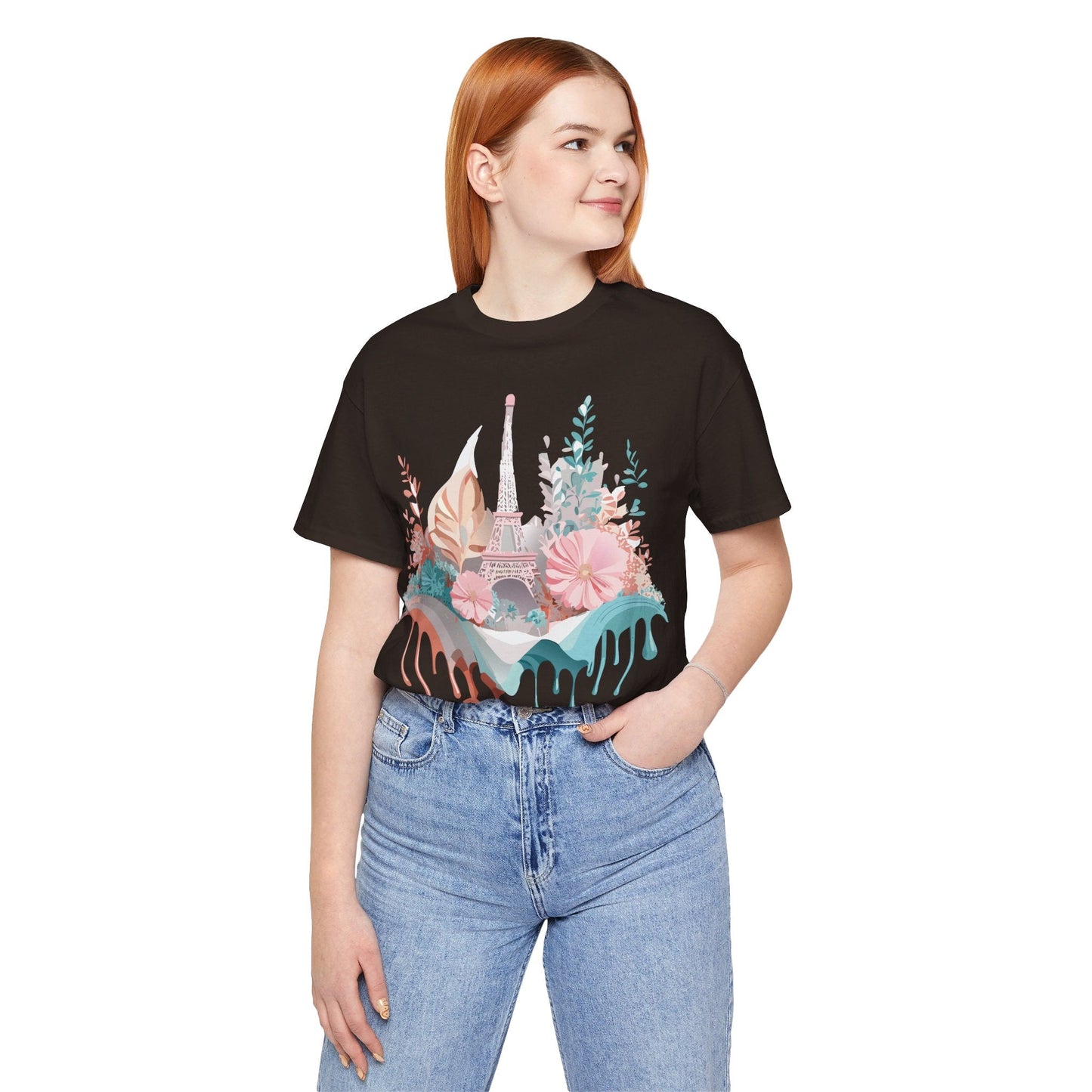 Unisex Paris Graphic T Shirt By Adelpha Vintage Inspired Art Tee Short Sleeve Casual Wear