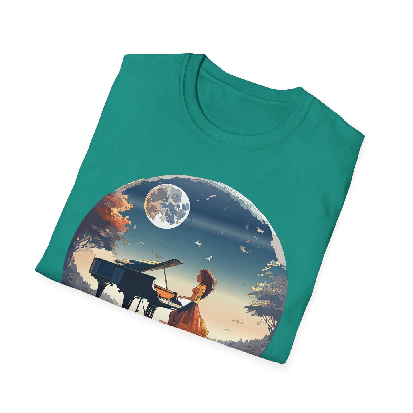 Womens Graphic T Shirt Art Design Gildan Softstyle Tee 100 Percent Ring Spun Cotton Unisex