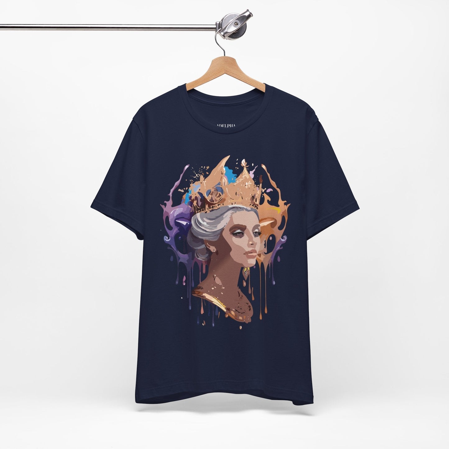 Queen Graphic T Shirt Adelpha Unisex Jersey Short Sleeve Art Design Tee Vintage Inspired Artwork