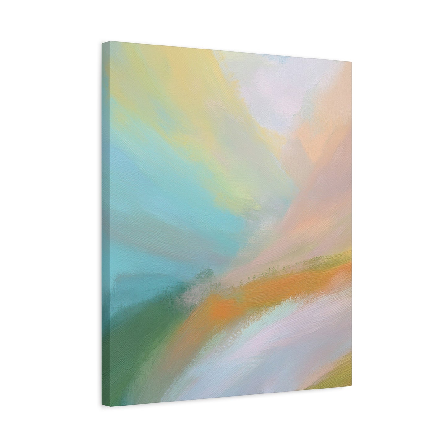 Abstract Pastel Painting Print Canvas 20x24,20x30,24x30 24x32,24x36,30x40 32x48,36x48,40x60 Pine-Wood Inner Frame ABS-94