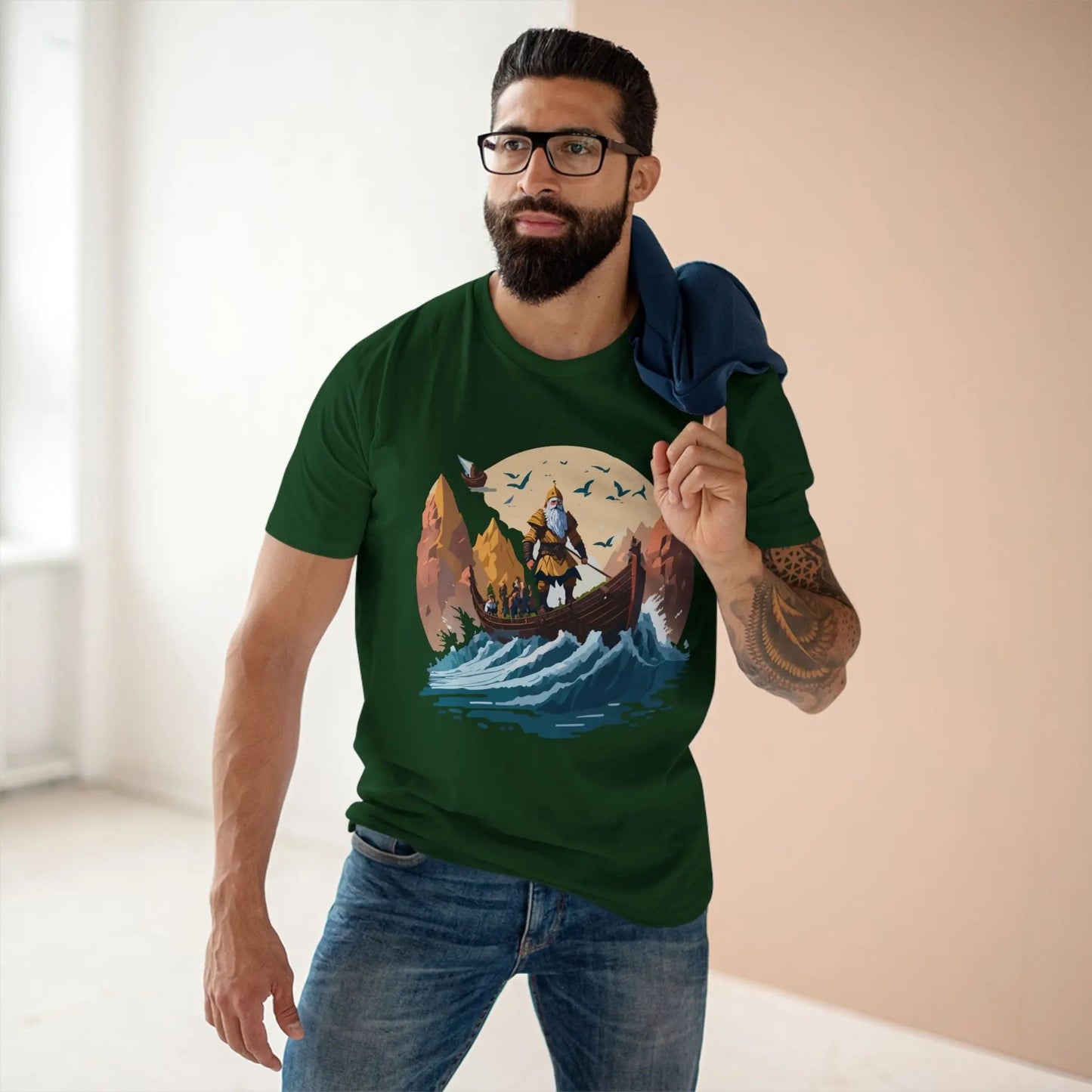 Viking Graphic Unisex 100 Cotton Staple Tee 31
