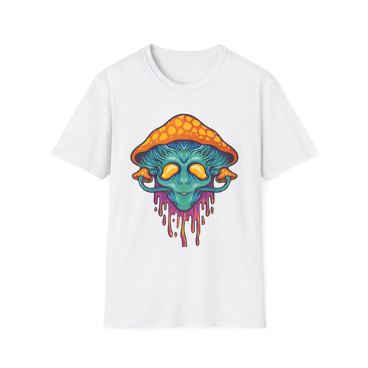 Funny Mashroom Cartoon  Graphic Tee Gildan Unisex 100 Cotton Tee Shirt c11