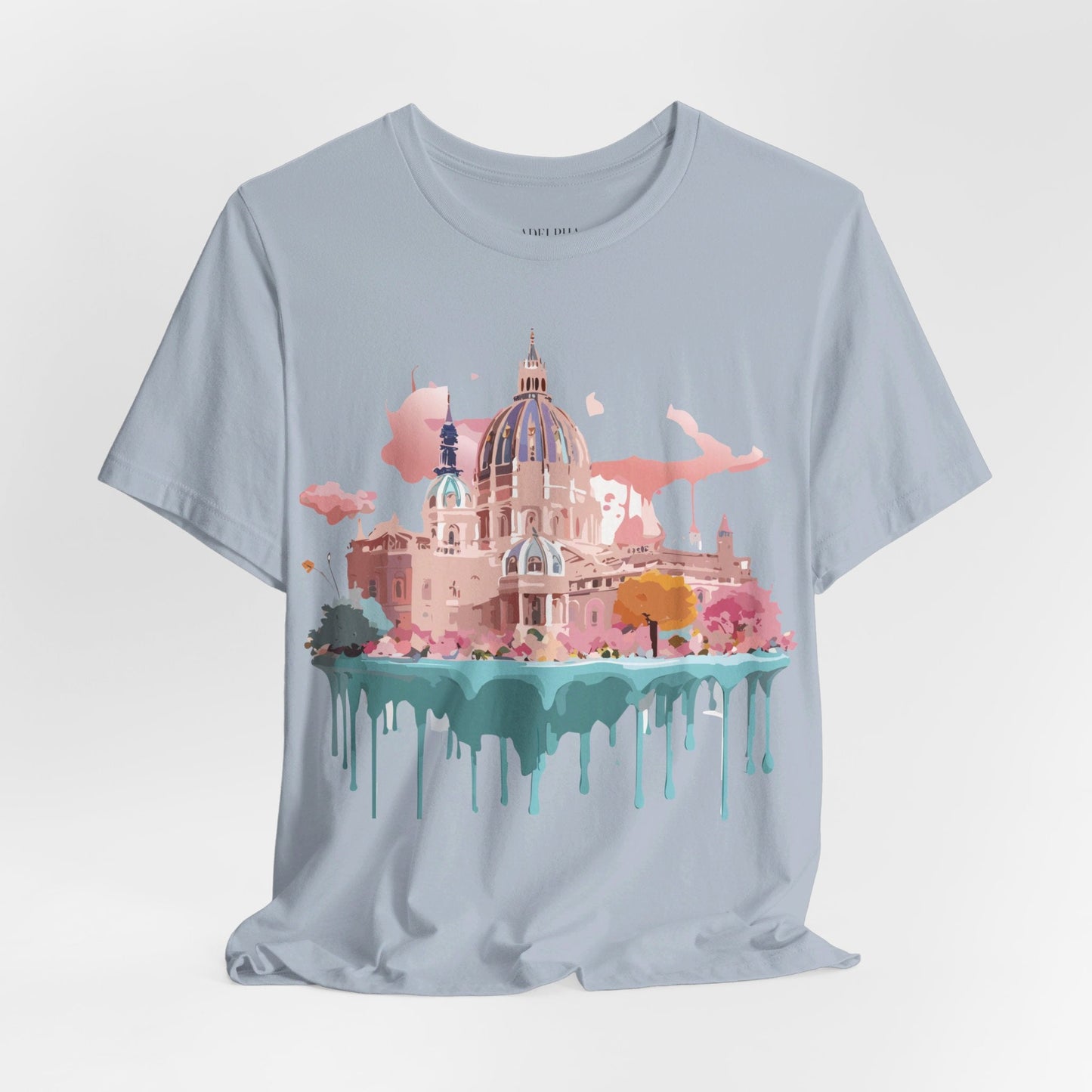 Adelpha Vienna Graphic Tee Unisex Short Sleeve Shirt Vintage Inspired Art Design
