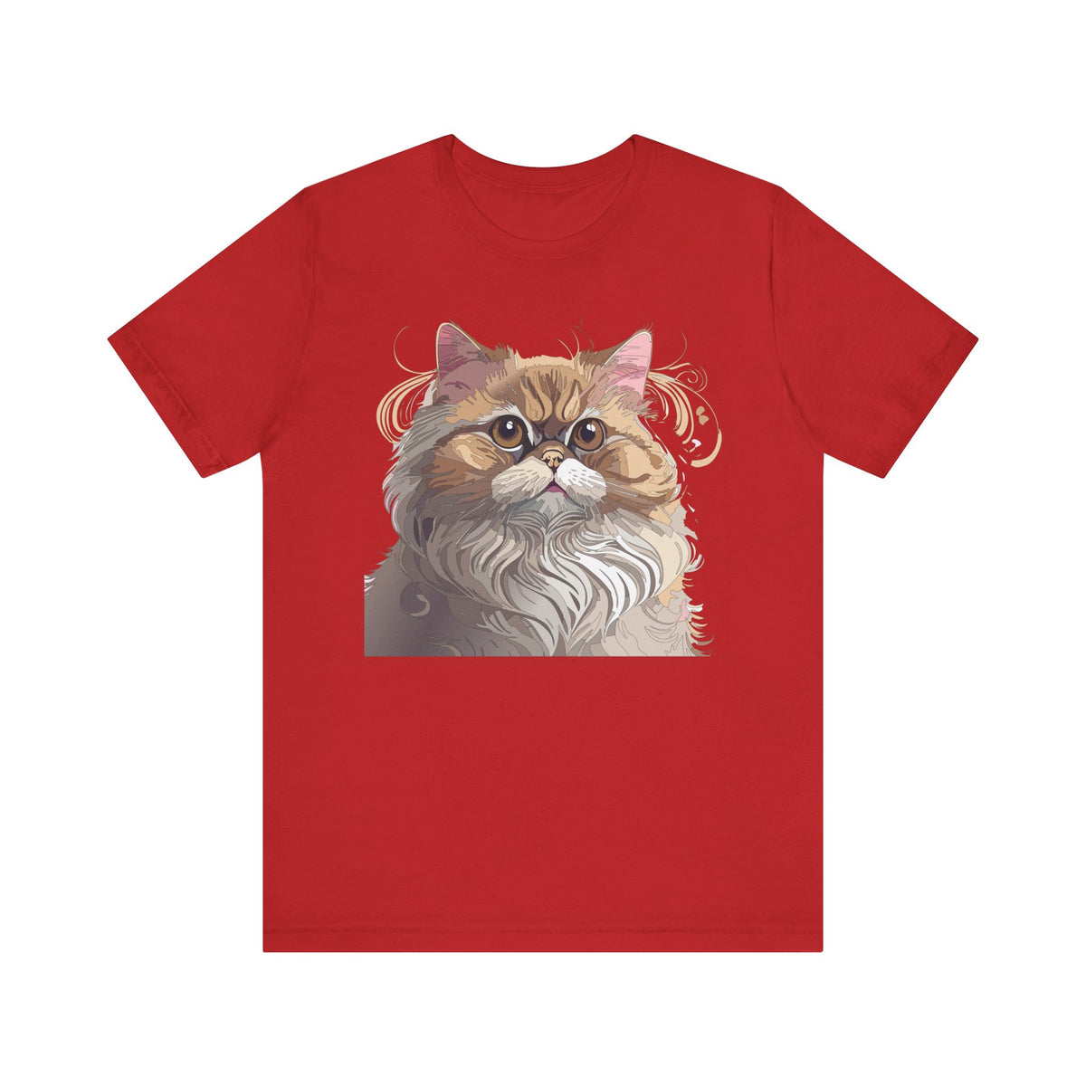 Wild Animals  Graphic Unisex Cotton Bella+Canvas Tee with Art Animal Design ab40