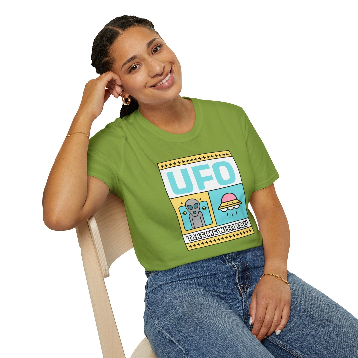 UFO Take Me With You Graphic TShirt