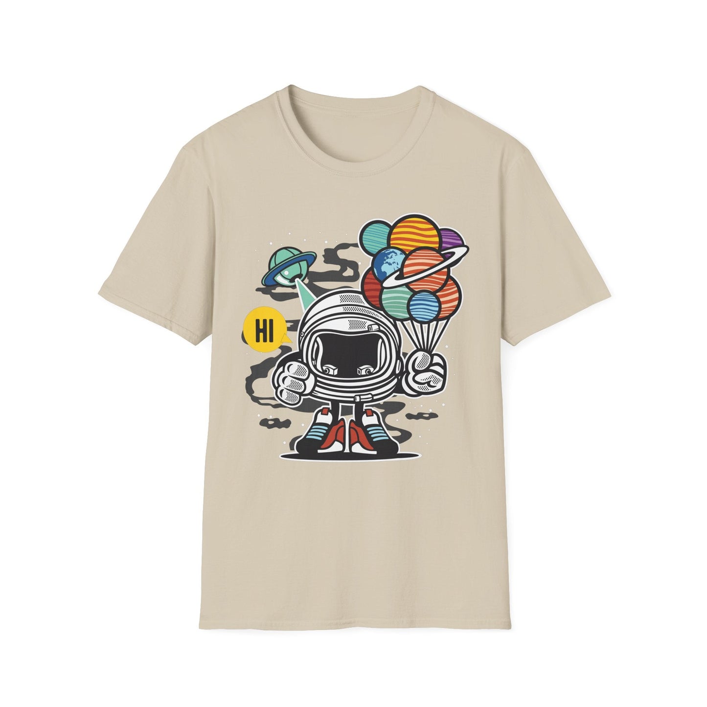 Cartoon T Shirt Animation Tee Funny Graphic Tee Gildan Softstyle 64000 Unisex Comfort