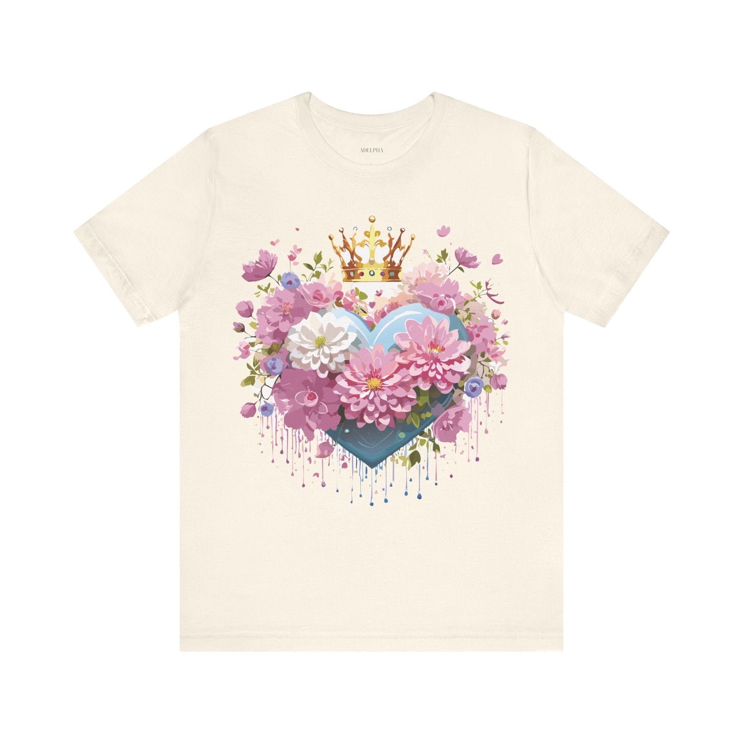 Valentine Shirts Unisex Graphic T Shirt From Adelpha Vintage Inspired Artwork Short Sleeve Tee
