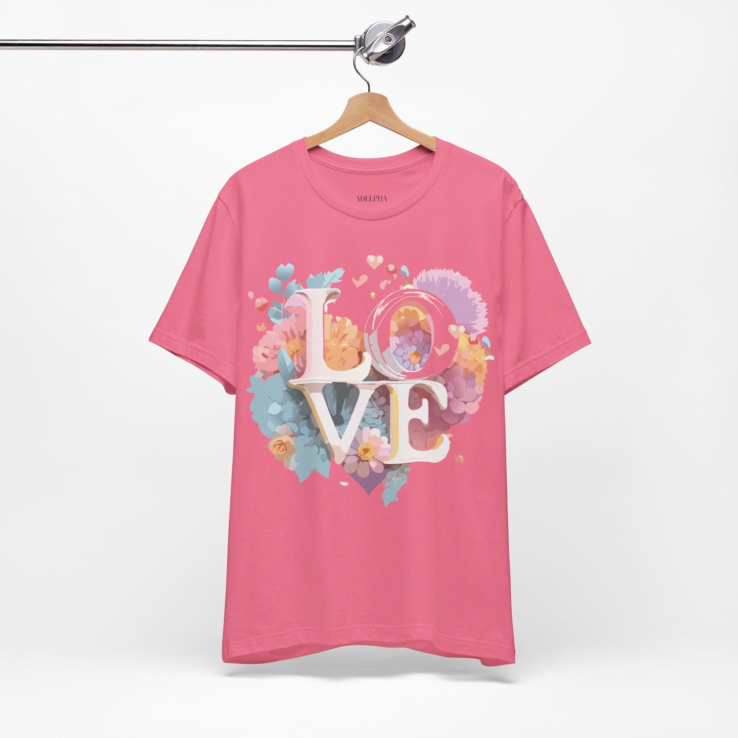 Valentine Graphic T Shirt From Adelpha Unisex Short Sleeve Art Design Tee For Creative Look